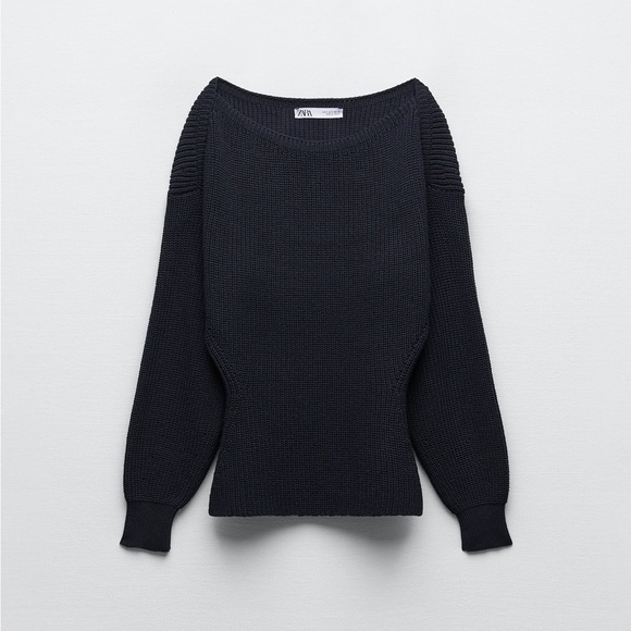 Structured zara knit sweater - Picture 3 of 5
